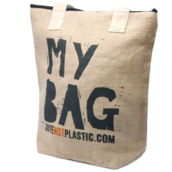 Saco em juta ecológico - My bag - (4 modelos sortidos)