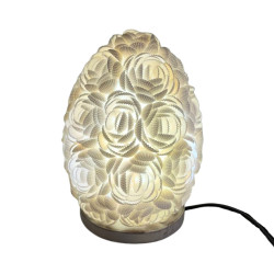 Lámpara Boho Sea Shell - Rosa Ovalada - 15cm