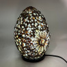 Lámpara Boho Sea Shell - Chocolate Twist Oval - 20cm