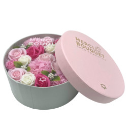 Caja Redonda - Baby Blessings - Rosas