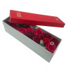 Caixa longa - Rosas vermelhas clássicas