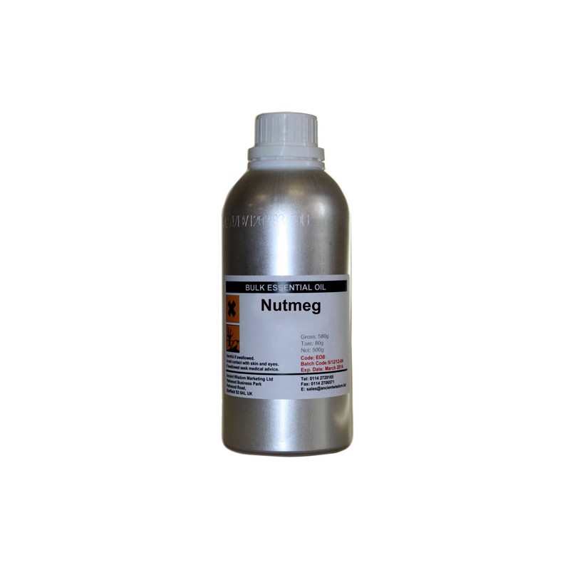 Aceite Esencial 500ml - Nuez Moscada