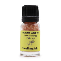 Sal com aroma de aromaterapia para despertar