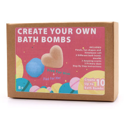 Kit de bombas de banho - Rosa e pastilha elástica