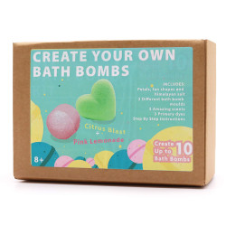 Kit de bombas de baño: limonada rosa y explosión de cítricos