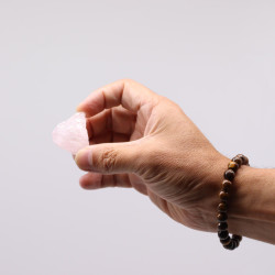 Cristales en bruto (500 g) - Cuarzo rosa