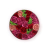 Caja Redonda - Rosas Vintage