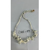 Collar de gemas Longstone - Jaspe blanco