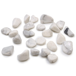 Pequeñas piedras africanas - Howlita blanca - Magnesita