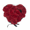 Caja de Regalo - Flor de Jabón  13 Rosas rojo - corazon