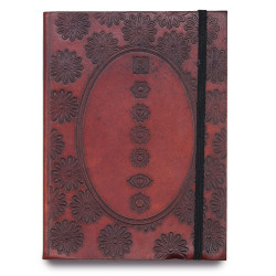 Cuaderno pequeño con elástico - Chakra Mandala