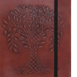Cuaderno pequeño con elástico - Árbol de la vida