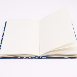 Cuadernos con encuadernación de algodón 20x15cm - 96 páginas - Pez índigo