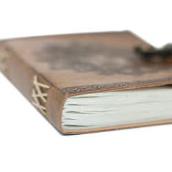 Leather Greenman Notebook (20x15 cm)
