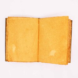 Libro Bronceado Cafe Fuerte - Decoracion de buhos de zinc - 200 pag con bordes de cubierta - 26x18cm