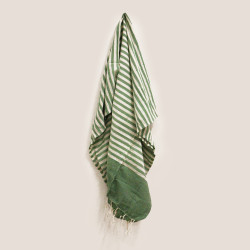 Manta Pario - 100x180 cm - Verde Picnic