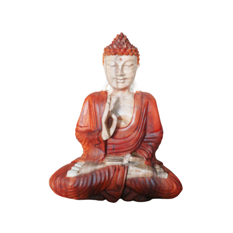 Estatua de Buda Tallada a Mano- 30cmTransmisión de Enseñanza
