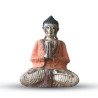 Estatua de Buda Vintage Naranja Tallada a Mano - 30cm - Bienvenido