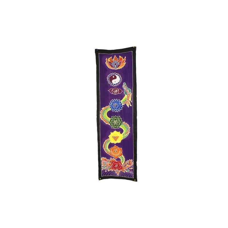 Chakra Vertical Banner - Dragão 175x53cm
