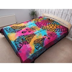 Colcha de cama de casal em algodão - Dreamcatcher