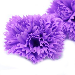 Sabonete artesanal Flor - Cravos - Violeta