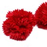 Flor de sabão artesanal - cravos - Vermelho