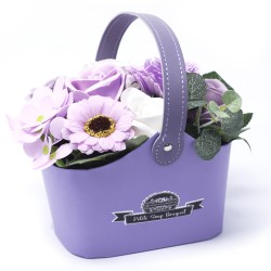 Bouquet Petite Basket - Lavanda suave