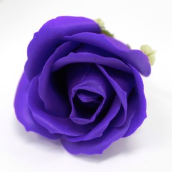 Flor média deco craft - violeta