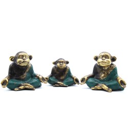 Conjunto de 3 - Família de macacões de ioga (tamanhos diferentes)