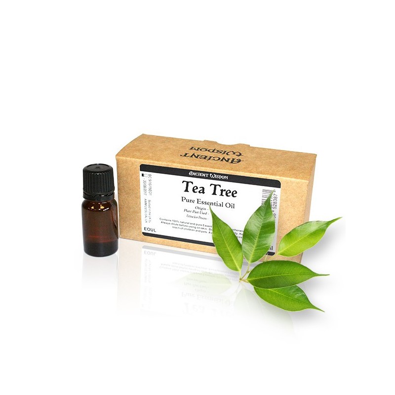 10ml de óleo essencial de árvore do chá sem rótulo