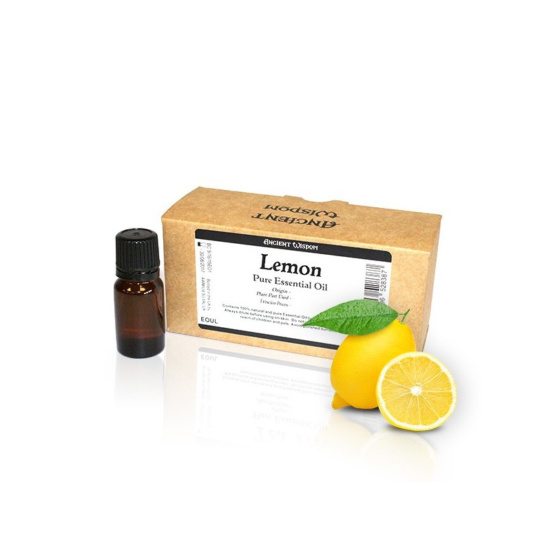 10ml Aceite esencial sin etiqueta limón