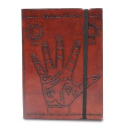 Cuaderno pequeño con elástico - Quiromancia