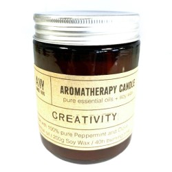 Vela de Aromaterapia - Criatividade
