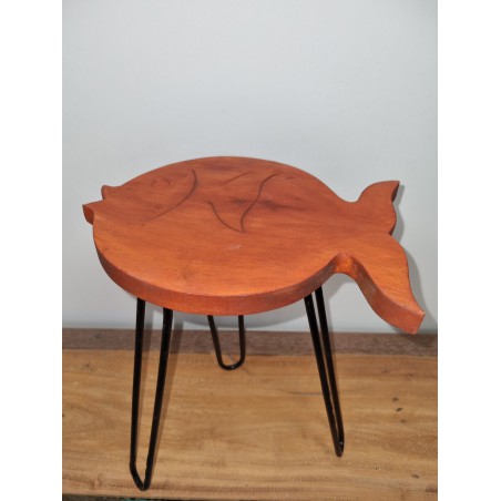 Mesa de madeira Albasia - Terracota