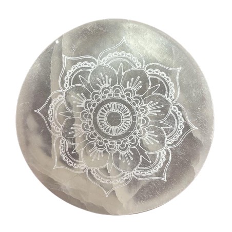 Placa de Carga Pequeña 8cm - Diseño Mandala