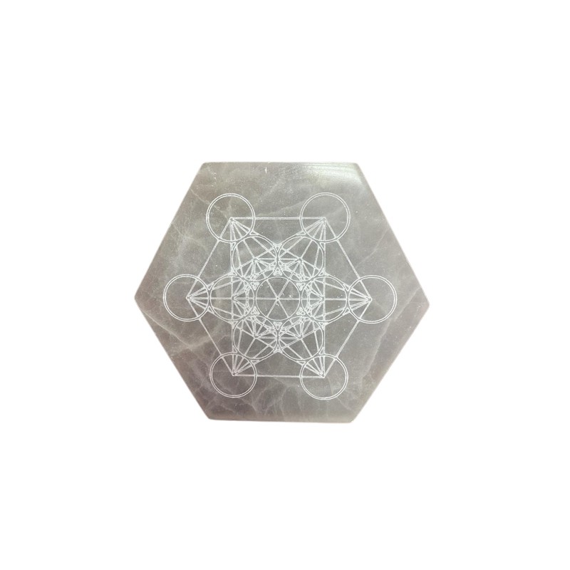 Placa de Carga Hexagonal 18cm - Dirección y Decisión