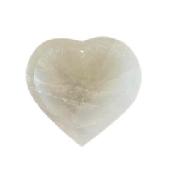 Taça Coração de Selenite - 10cm