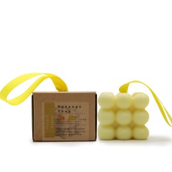 Jabon de masaje individual en caja - Melocotón y limón