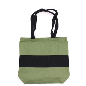 Bolsa de Algodón — Verde y Negro