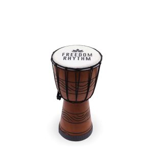 Tambor Pro Djembe Pequeño "Ritmo de Libertad" – Sonido Agudo – 30 cm
