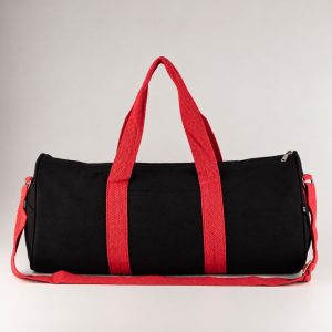 Bolsa de deporte - Negro - Asa rosa cereza