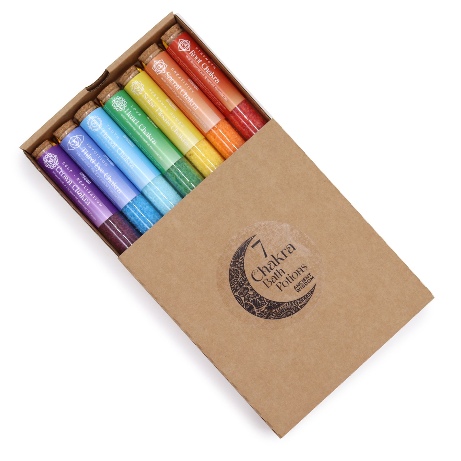 Sales de Baño en viales - Chakra -Pack de regalo de 7 dias - Imagen 2