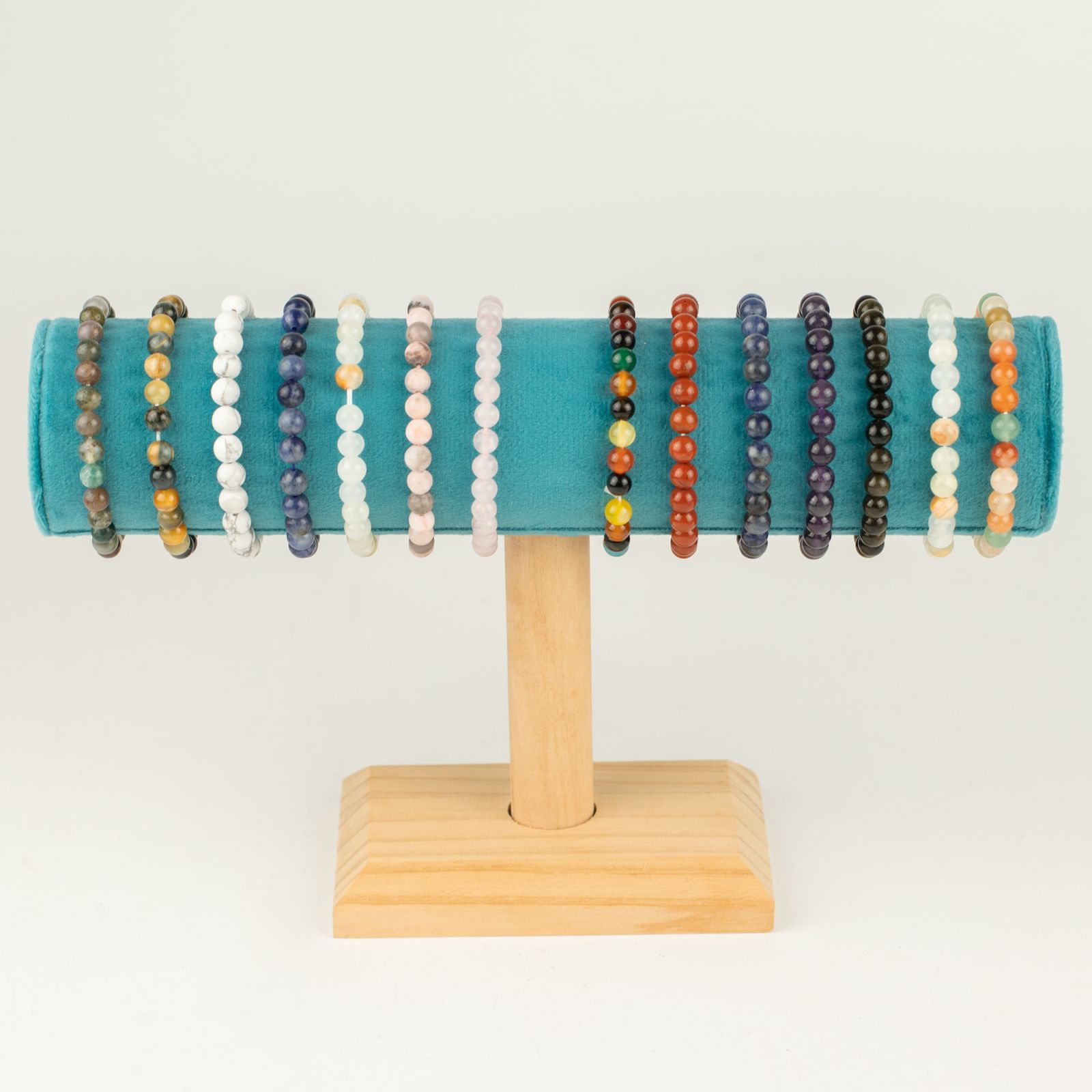 Pulsera de Poder Pequeña (17 cm x 6 mm) - Amatista - Imagen 8