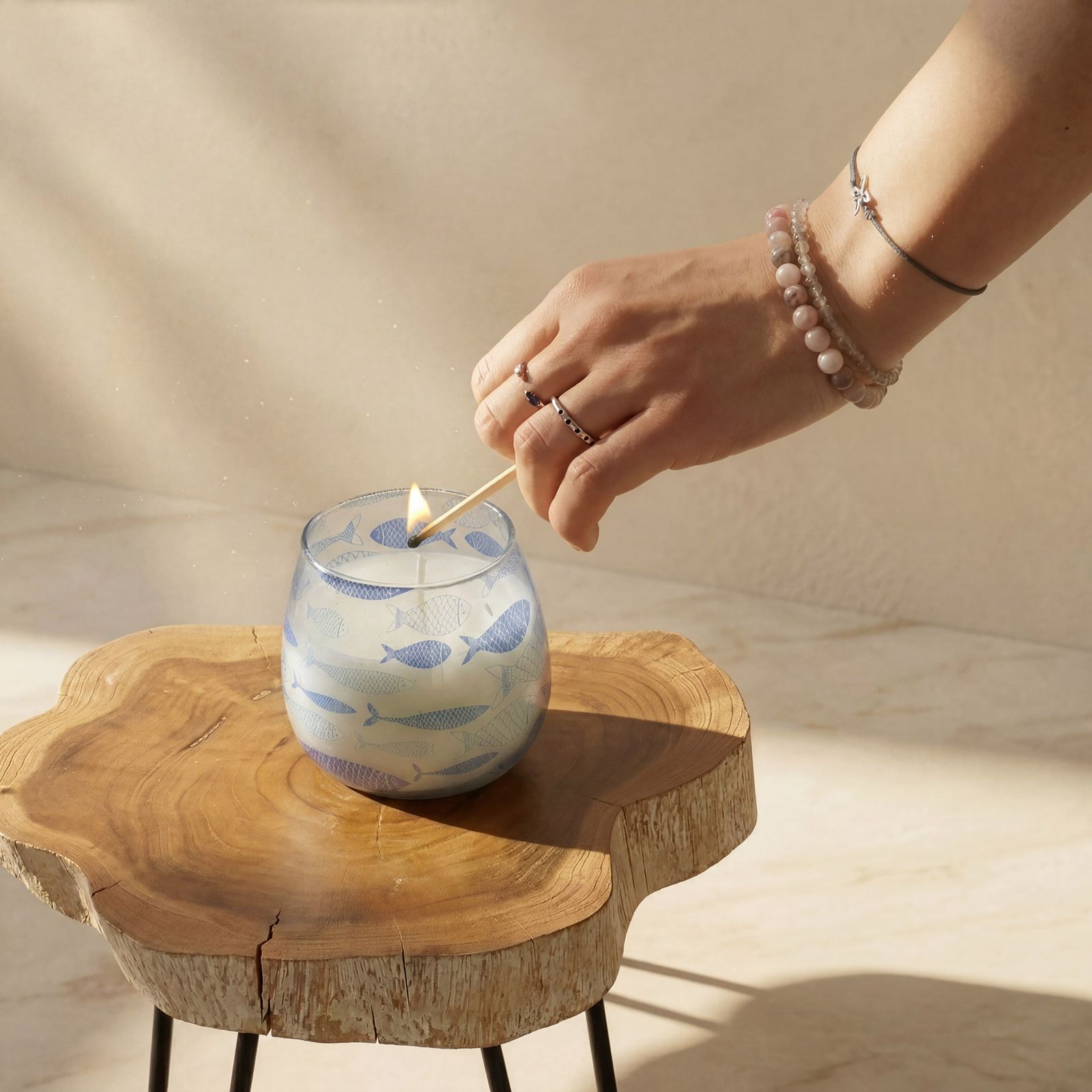 Velas en frascos de vidrio pequeños - Seabreeze - Imagen 2