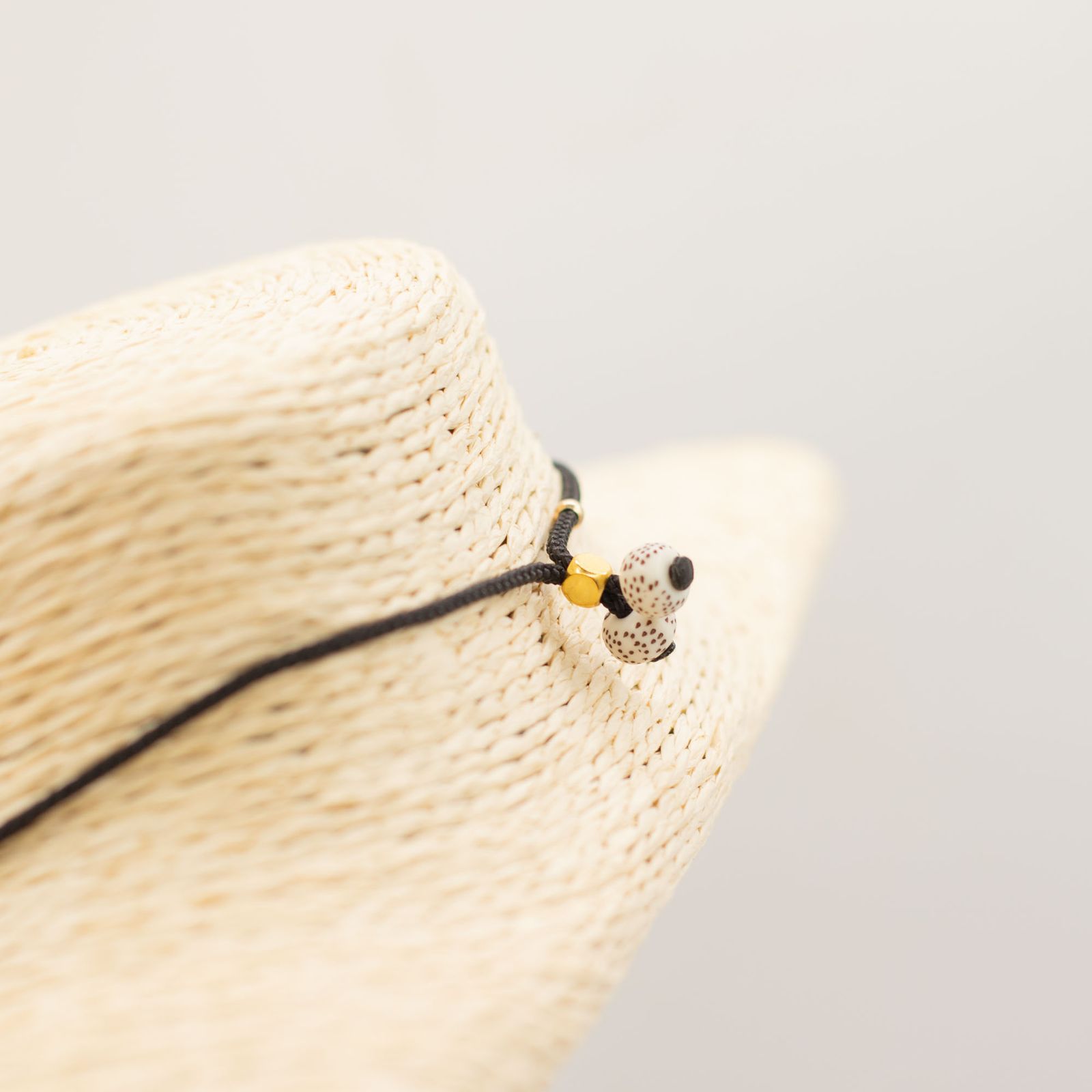 Collar de cuerda con colgante de piedra preciosa - Cara del Sol de cornalina - Imagen 4