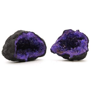 Geodas de calcita coloreada - Piedra Negra - Turquesa