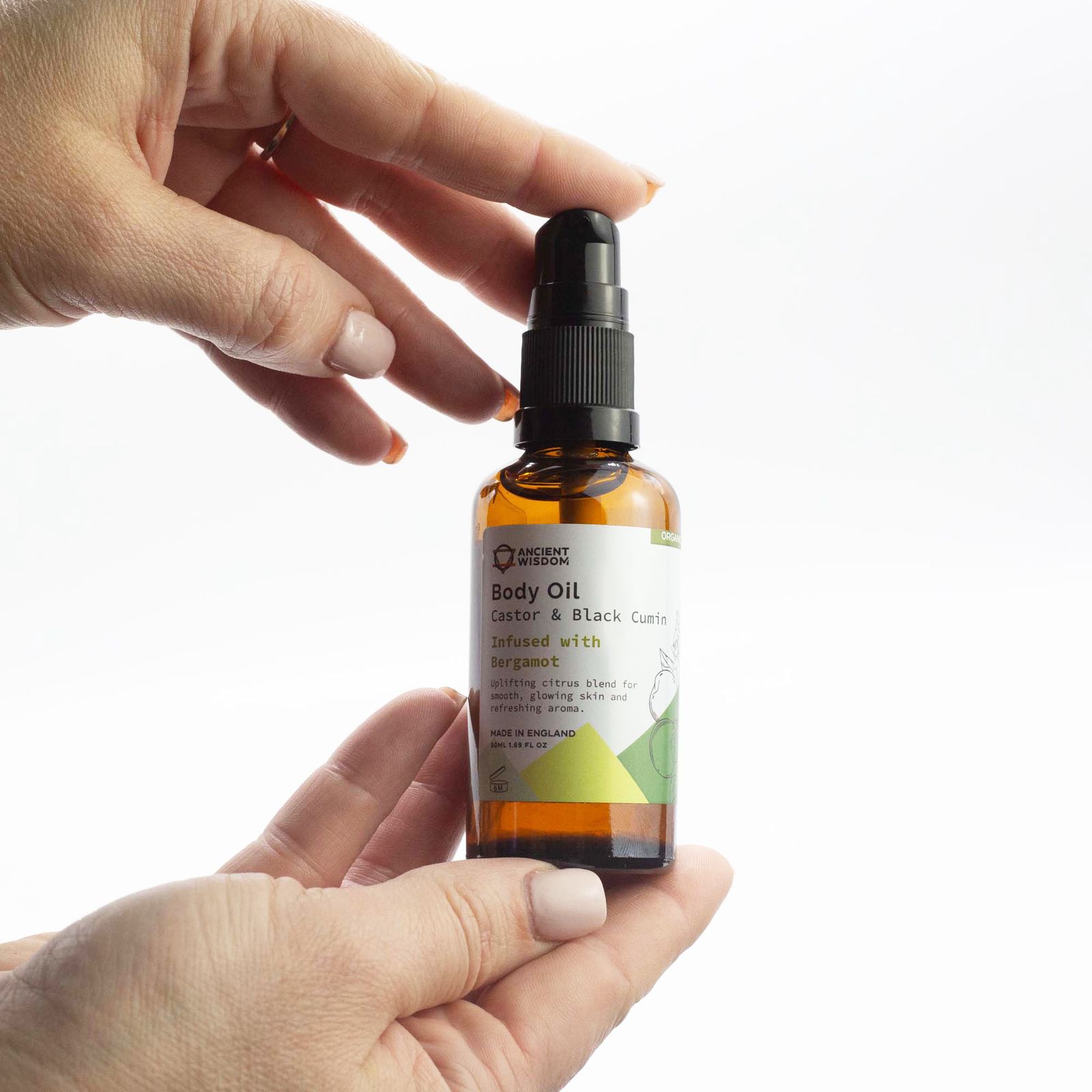 Aceite Corporal Organico 50 ml - Romero & Incienso - Imagen 5
