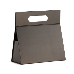 Caja de regalo plegable - Caja manual (20 x 10 x 20 cm) - Negro