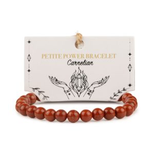 Pulsera de Poder Pequeña (17 cm x 6 mm) - cornalina