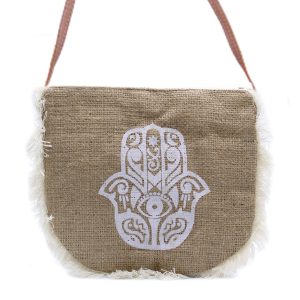 Bolso con flecos - Hamsa
